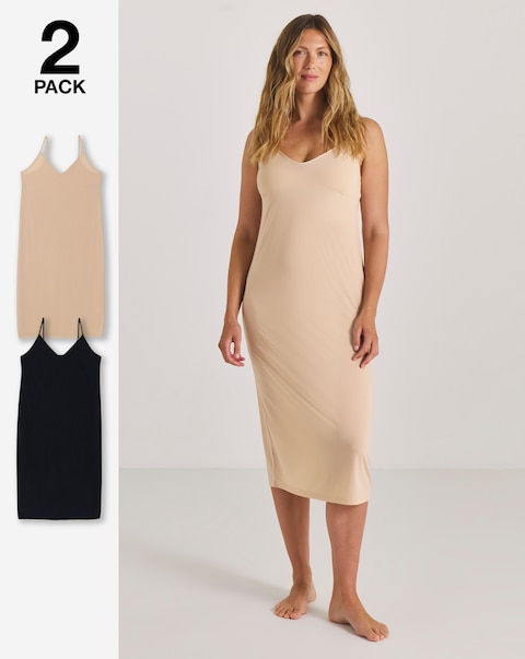 Pretty Secrets (2 Pack) Maxi Full Slips
