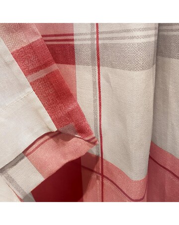 Balmoral Check Eyelet Curtains