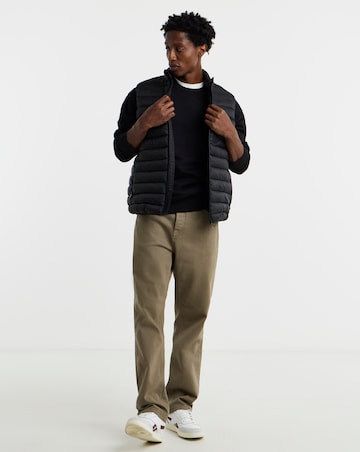 Black Lightweight Padded Gilet