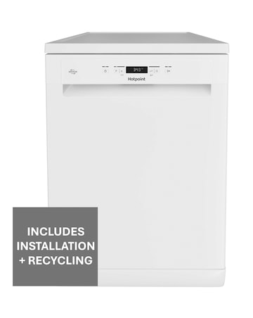 Hotpoint HP2FFC14BN6WUK Freestanding Full Size Dishwasher with ActiveDry - INST