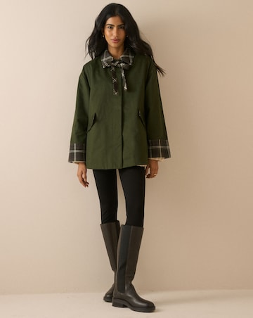NOBODY'S CHILD TARTAN TRIM COUNTRY JACKET