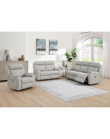 Prescott Leather Power Recliner 2 Seater Sofa