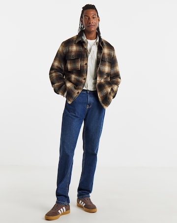 Check Quilt Lined Jacket
