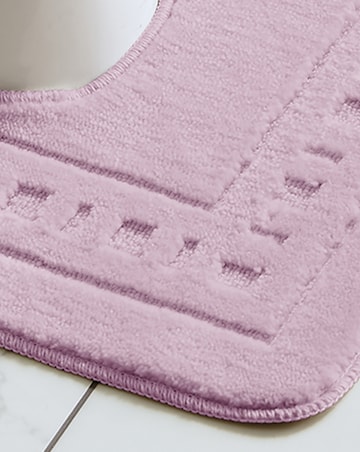 Catherine Lansfield Armoni Bath and Pedestal Mat Set