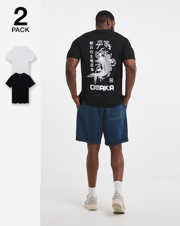 Jack & Jones Fred Crew Neck T-Shirt 2 Pack