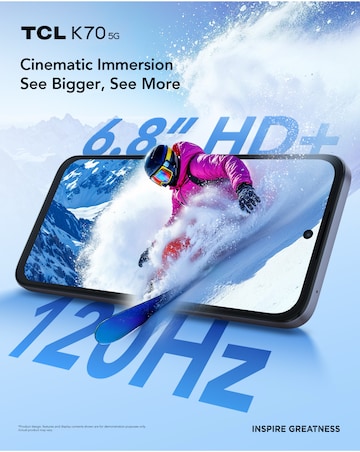 TCL K70 5G 128GB - Midnight Black