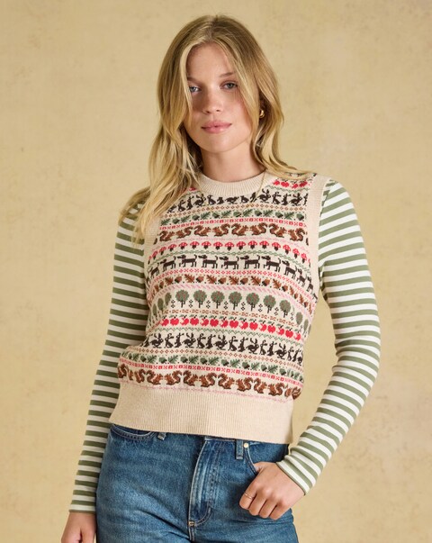 Joules Orchard Tank Knitted Vest