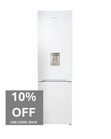 Russell Hobbs RH180FFFF551E1WWD Fridge Freezer Water Dispenser White + Install