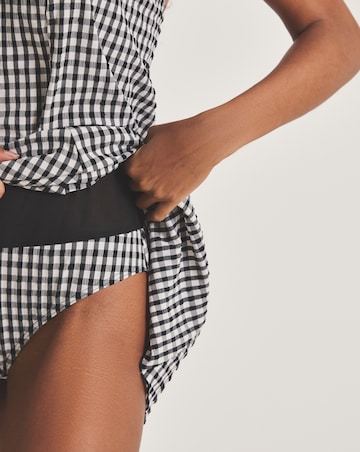 MAGISCULPT Gingham 360 Degree Shaping Swimdress