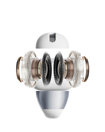 Shokz OpenDots 2 Clip-On Open-Ear True Wireless Earbuds - Grey