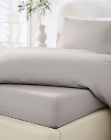 Easy Care Cotton Blend 30cm Deep Fitted Sheet