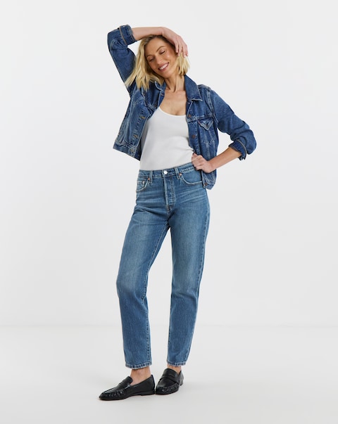 Levi's 501 Crop Jeans - 28' Leg