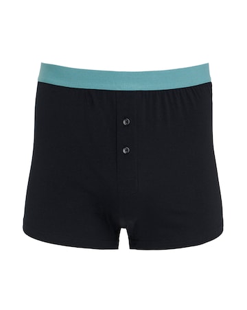 5 Pack Contrast Waist Loose Boxers