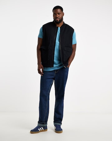 5 Pack Crew Neck T-Shirts Extra Long
