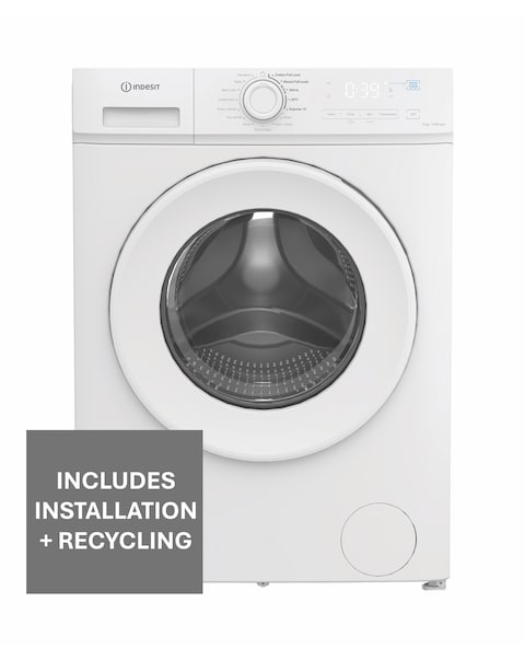 Indesit IMA 864 My Time Washing Machine - White + Install