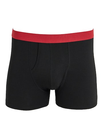 5 Pack Contrast Waistband Boxers