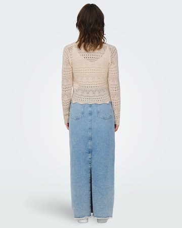 JDY Sun Lay V-Neck Tie Cardigan Knit