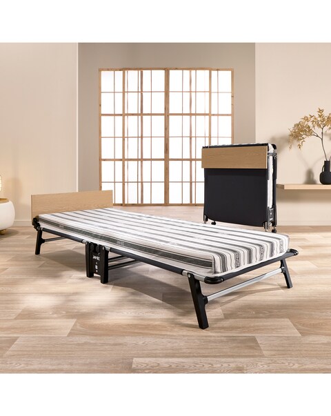 Jay-Be QE80 Quick Folding Bed with Comfort Mattress Single