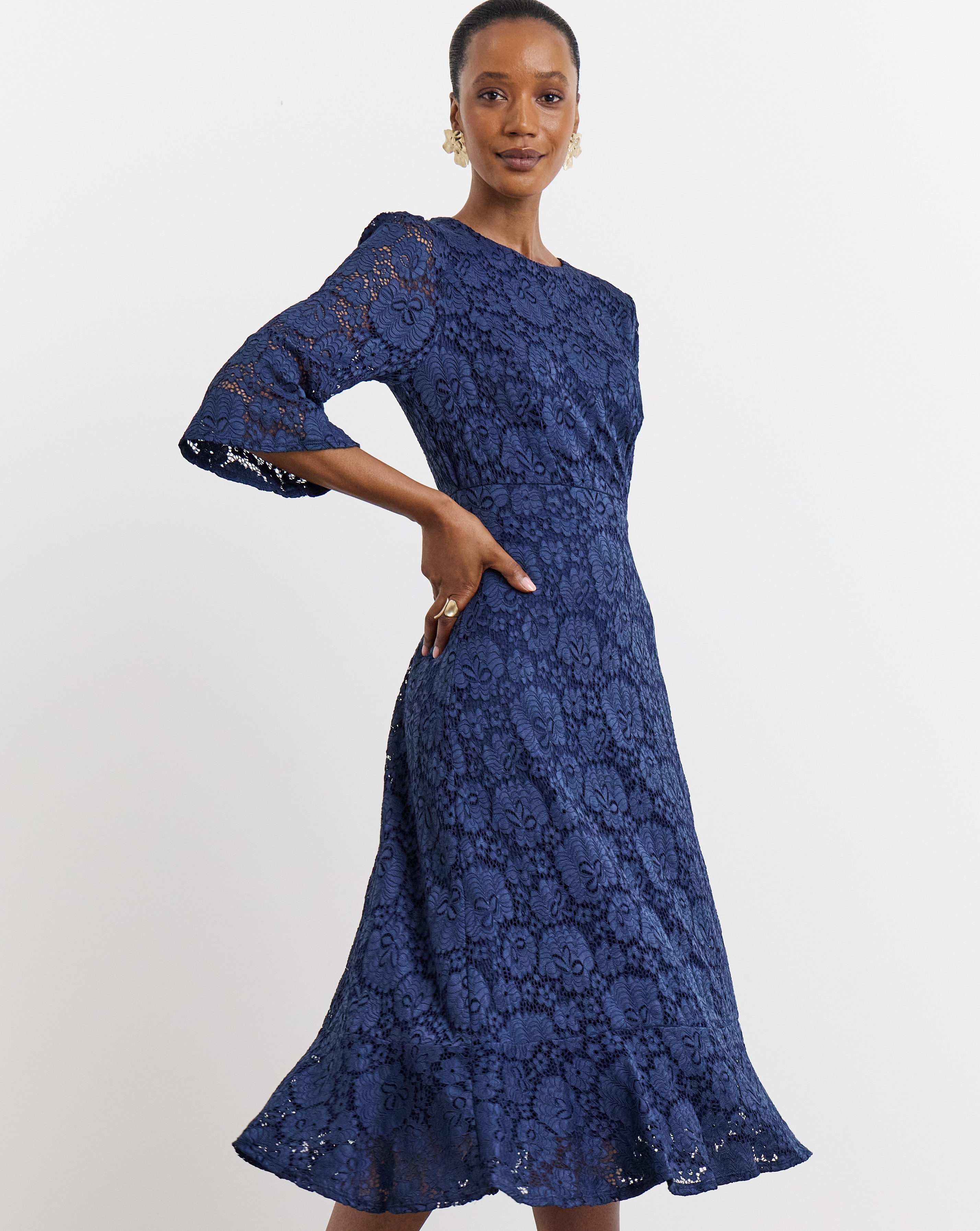 joanna hope stretch lace dress Joanna Hope Stretch Lace Dress