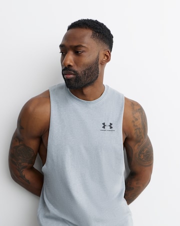Under Armour Chest Logo Cut Off Tank