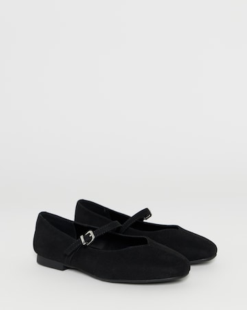 Morgan Classic Flat Mary Jane Shoes - Extra Wide Fit (EEE)