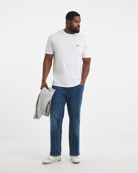 Jack & Jones Mike Tapered Fit Jean - Blue