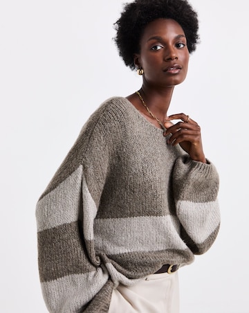 JDY Reversible Stripe Knitted Jumper