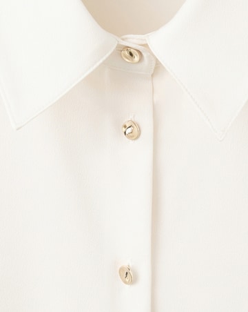 Mango Satin Finish Flowy Shirt
