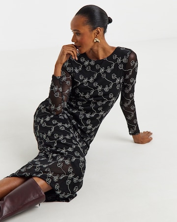 JDY Embellished Jersey Long Dress