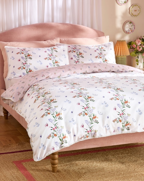 Cath Kidston Flutter Floral Duvet Cover Set