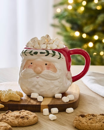 Santa & Friends Ceramic Nordic Mug - Mr Claus