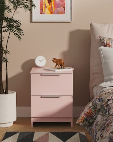 Humber Ready Assembled 2 Drawer Bedside - Kids