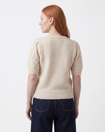 Oatmeal Short Sleeve Jumper