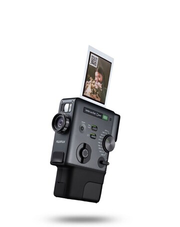 Fujifilm Instax Mini Evo Cinema Hybrid Instant Camera - Black - Camera Only