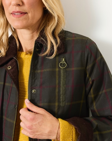 Fatface Kent Check Barn Jacket