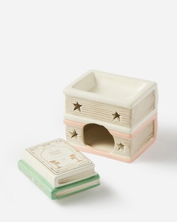 Book Stack Oil Burner