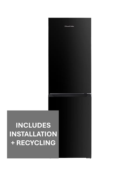 Russell Hobbs RH181TNF552E2B 50/50 Fridge Freezer Install - Black