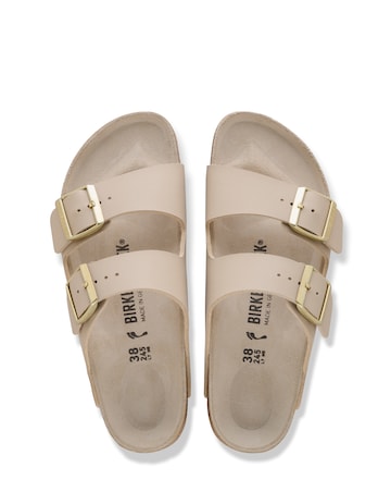 Birkenstock Arizona Sandcastle/Oyster Birko-Flor Triples - Standard Fit (D)