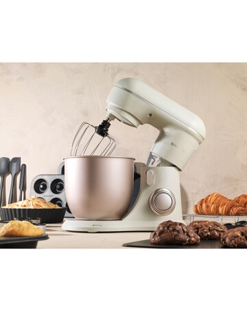 Salter Bakes 1300W Stand Mixer - Oatmeal