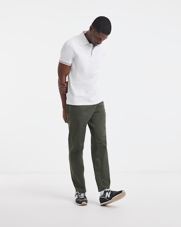 Tipped Pique Polo Long