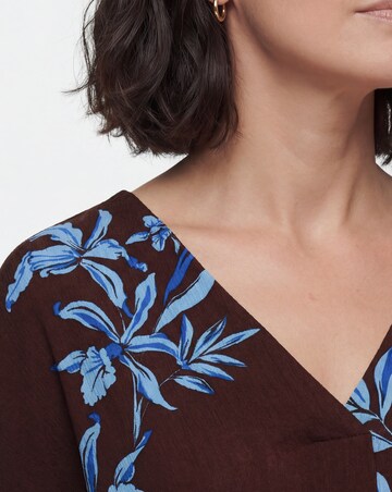 Printed Crinkle Tunic