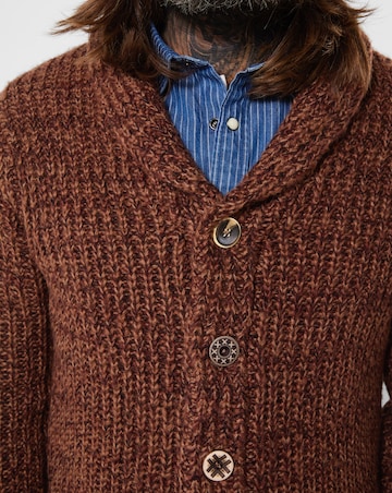 Joe Browns Anchor Cardigan - Chocolate