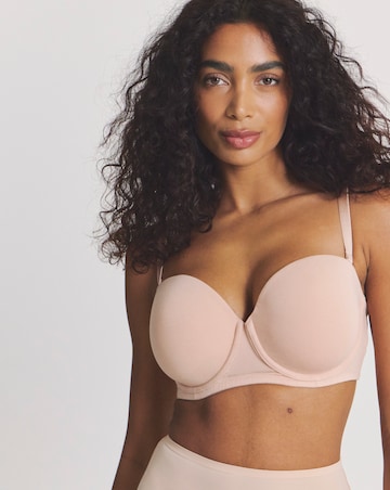 Pretty Secrets (3 Pack) Cotton Multiway Bras (B-F) Black/White/Blush