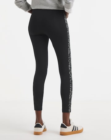 adidas 3 Stripe Leopard Print Legging