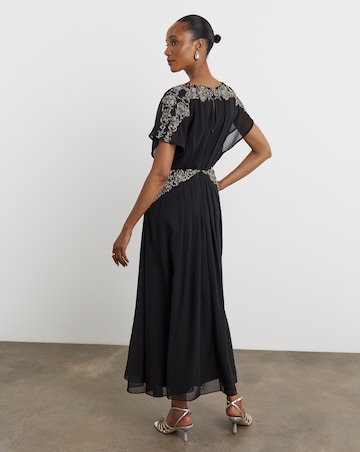 Joanna Hope Beaded Maxi Dress
