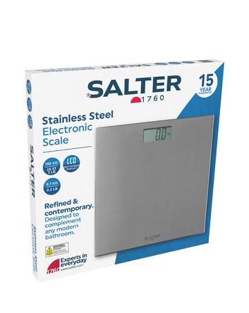 Salter Stainless Steel Bathroom Scale
