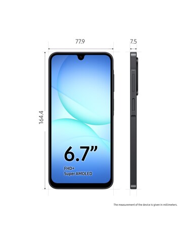 Samsung Galaxy A17 128GB 4G - Black and Buds3 FE - Black Bundle