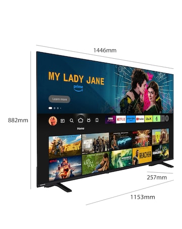 Toshiba 65UF2653DB 65in 4k Ultra HD Smart TV with Freely