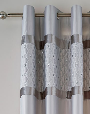 Catherine Lansfield Sequin Cluster Curtains