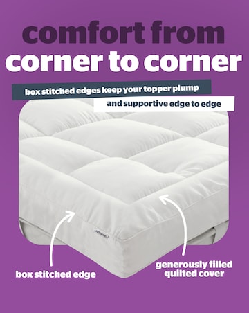 Silentnight Deep Sleep 10cm Mattress Topper